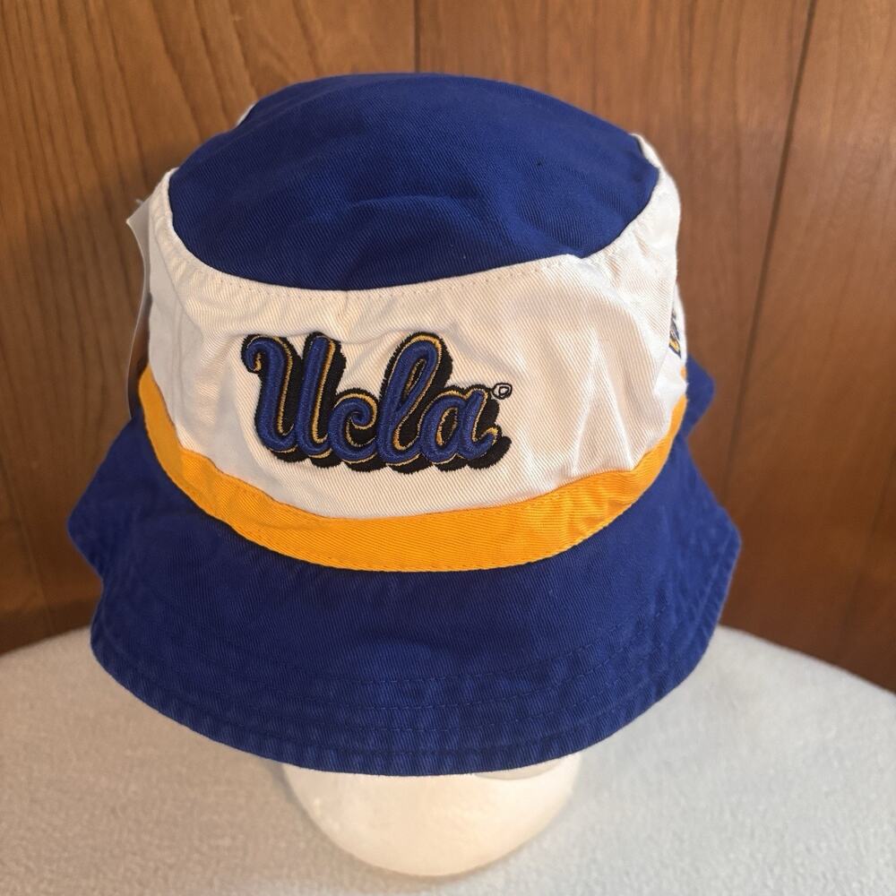UCLA Bruins Men's Large Steve Barrys Brand Local Apex Bucket Hat 100% Cotton NEW